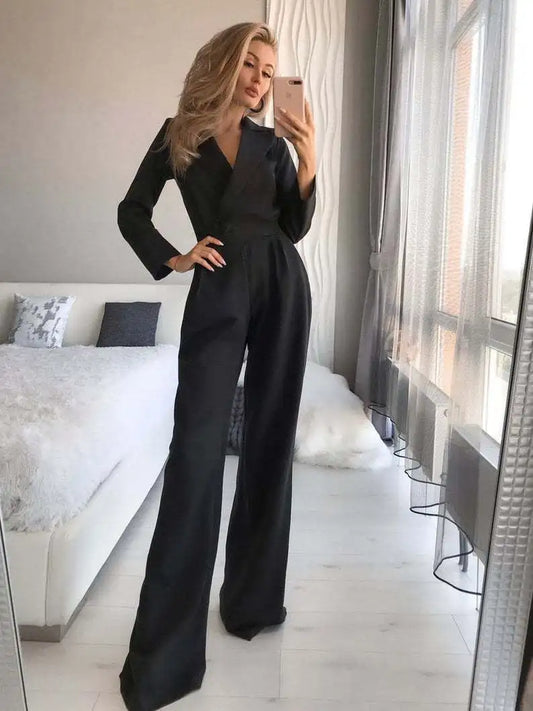 Sophie - Damski kombinezon z długim rękawem