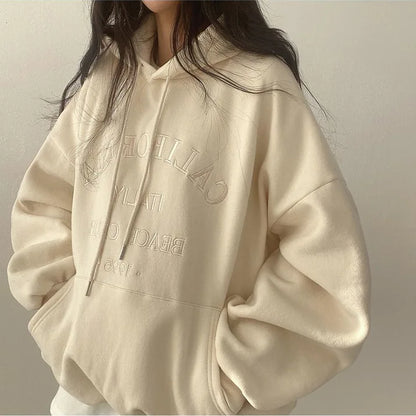 Bluza Gerdie | Luźna bluza z kapturem