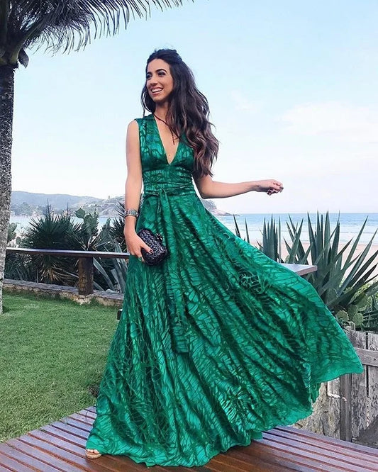 Eleanora - Elegancka sukienka maxi