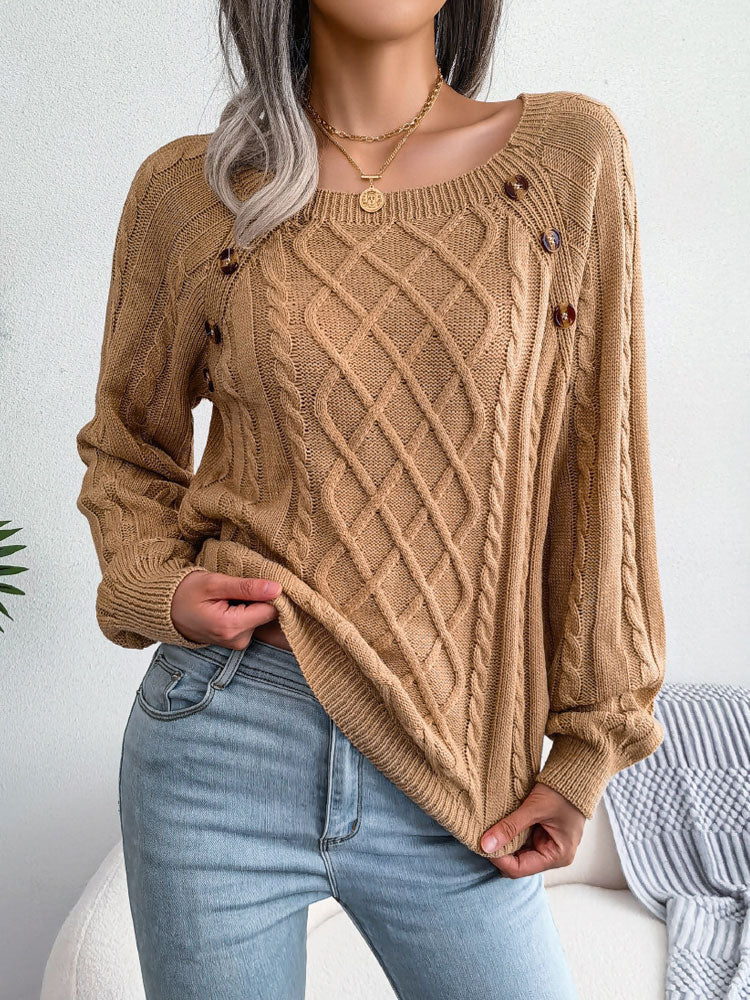 Aiza - Stylowy sweter z dzianiny dla kobiet