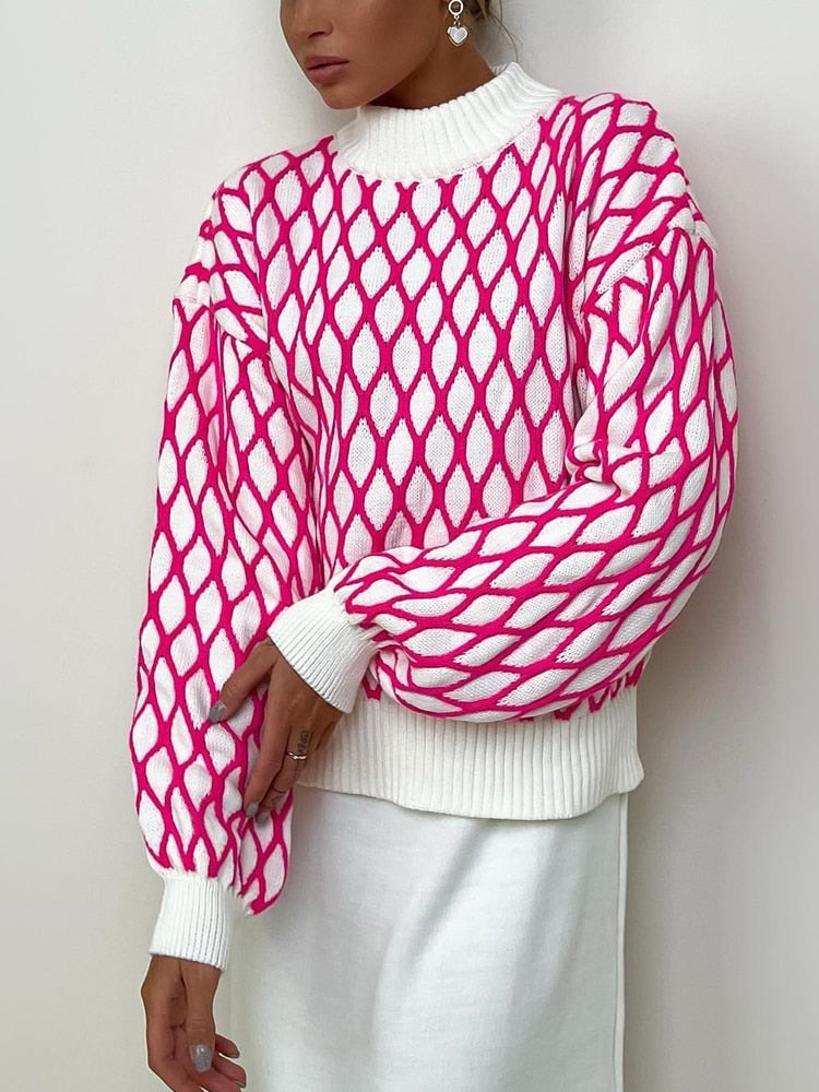 Antoinette - Stylowy sweter pulower dla kobiet