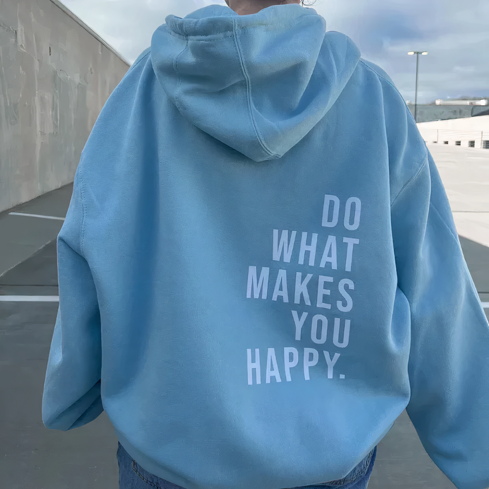 Bluza z kapturem Shanna | z motywującym tekstem