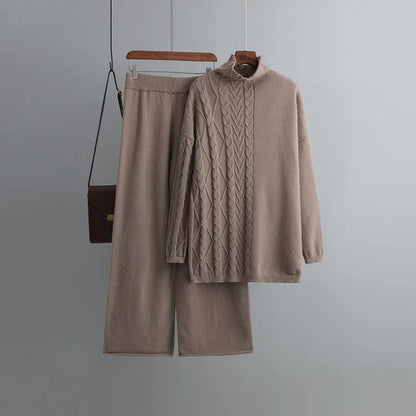 Sweter i spodnie z dzianiny - Sierra