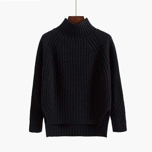 AVERY® - MODNY SWETER Z OKRĄGŁYM DEKOLTEM