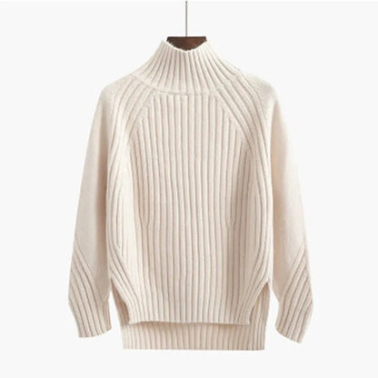 AVERY® - MODNY SWETER Z OKRĄGŁYM DEKOLTEM