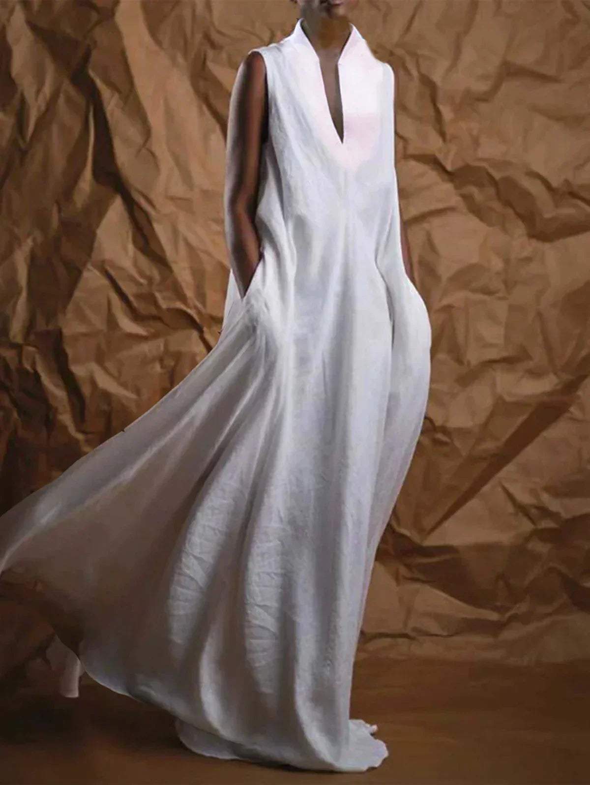 Lenora - Elegancka sukienka maxi