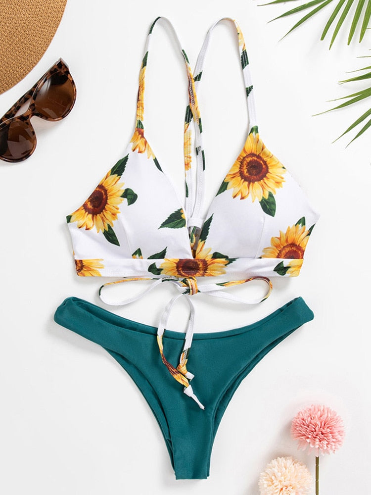 Bikini Zinda Sunflower | Wesołe i stylowe bikini