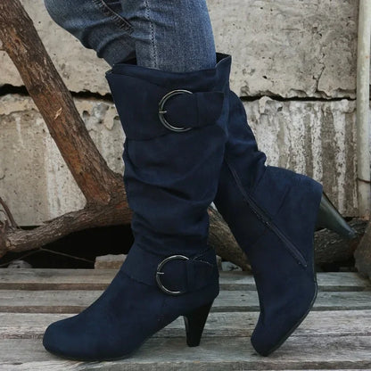 Wysokie buty zimowe - Queenie