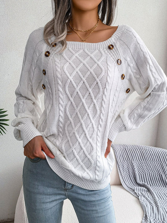 Aiza - Stylowy sweter z dzianiny dla kobiet