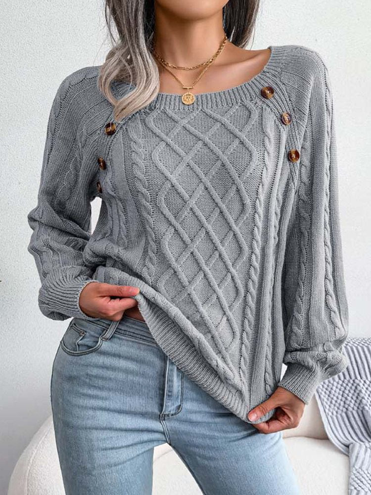 Aiza - Stylowy sweter z dzianiny dla kobiet