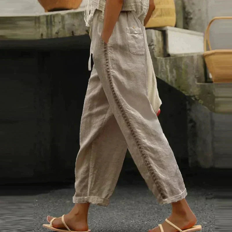 Letnie spodnie boho