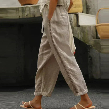 Letnie spodnie boho