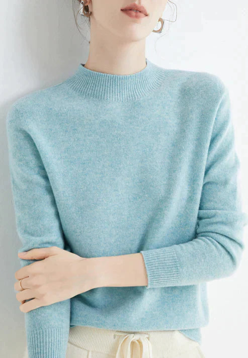 Aleta - Elegancki sweter z półgolfem dla kobiet