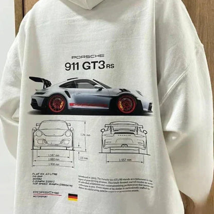 Bluza Shanna | Oversized Racing Hoodie