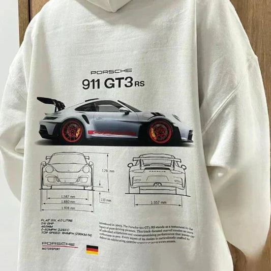 Bluza Shanna | Oversized Racing Hoodie