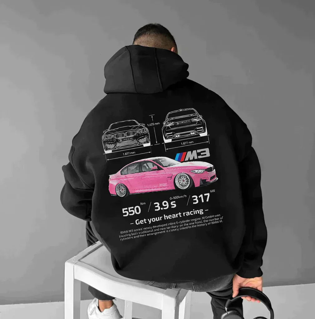 Bluza Shanna | Oversized Racing Hoodie