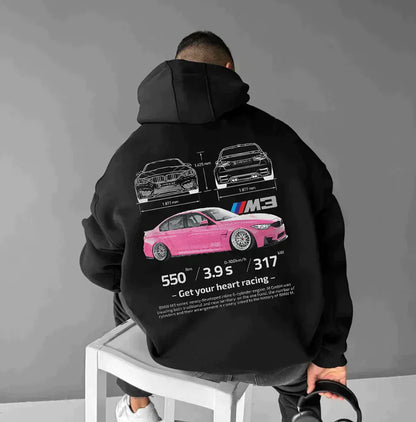Bluza Shanna | Oversized Racing Hoodie