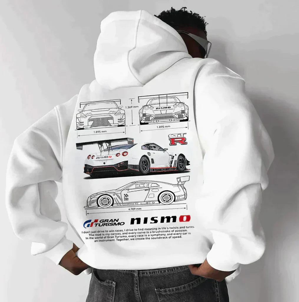 Bluza Shanna | Oversized Racing Hoodie