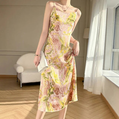 Dorothy - Elegancka sukienka z nadrukiem