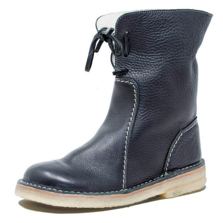 Wodoodporne buty z wełnianą podszewką