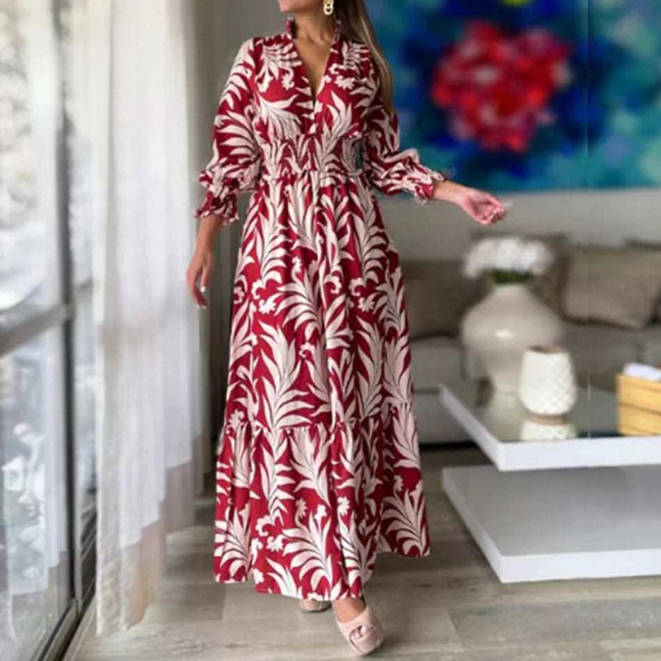 Georgia - Stylowa sukienka maxi