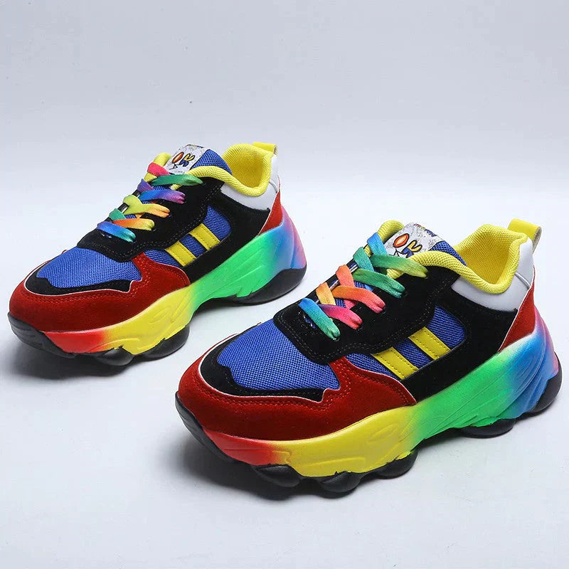 Ava - kolorowe, stylowe ortopedyczne buty sportowe