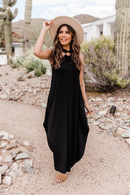 "Daya" Modna sukienka maxi