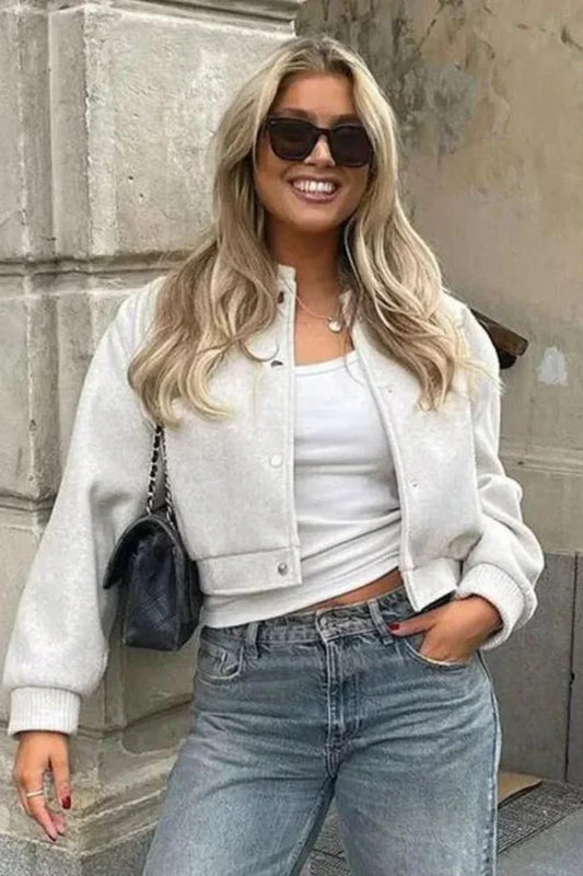 Clara - Modna kurtka bomberka