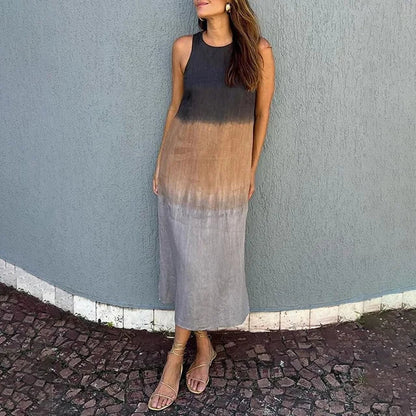 Veerle - Elegancka kolorowa sukienka
