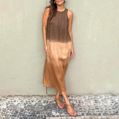 Veerle - Elegancka kolorowa sukienka
