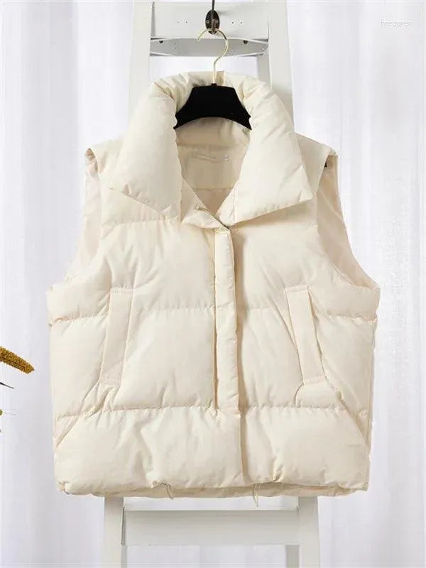Bodywarmer damski - stylowy - ciepły - duże kieszenie - idealny na chłodniejsze dni