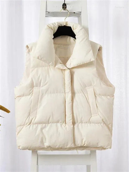 Bodywarmer damski - stylowy - ciepły - duże kieszenie - idealny na chłodniejsze dni