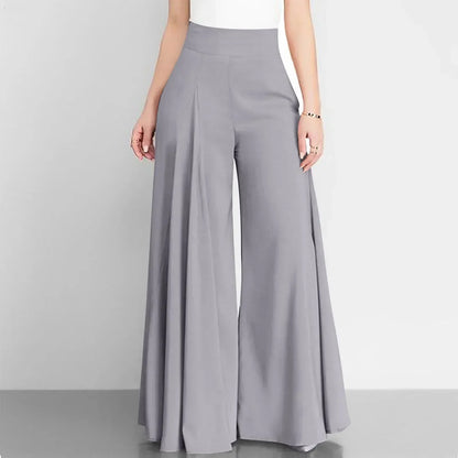Eleganckie spodnie z wysokim stanem