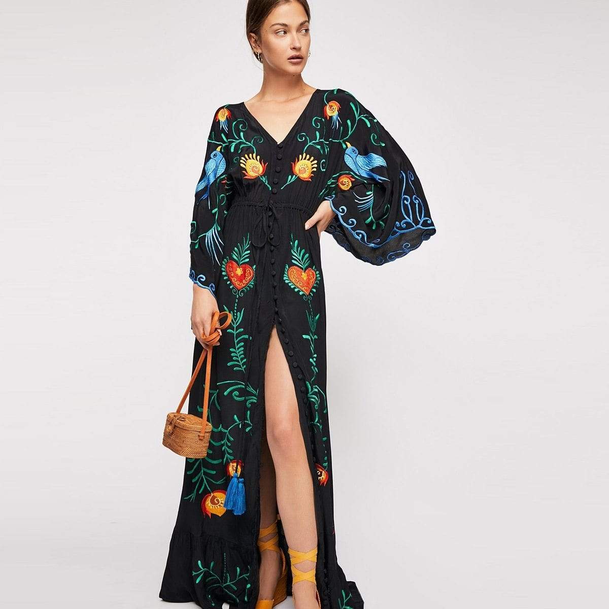 Estelle - Sukienka maxi boho