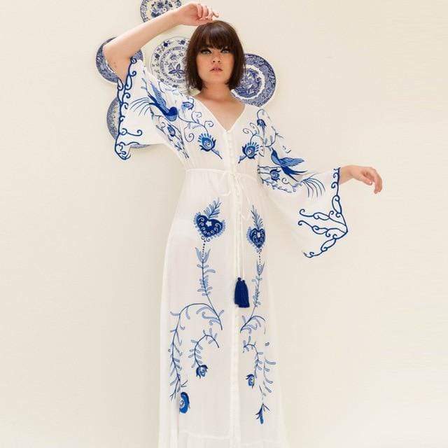 Estelle - Sukienka maxi boho