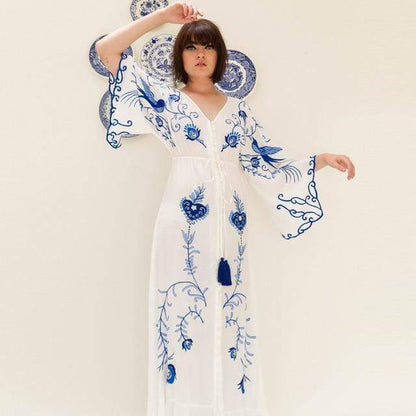Estelle - Sukienka maxi boho