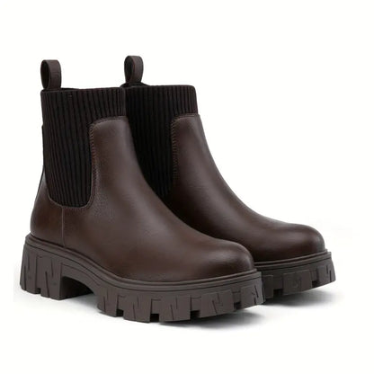 Buty Chelsea na platformie