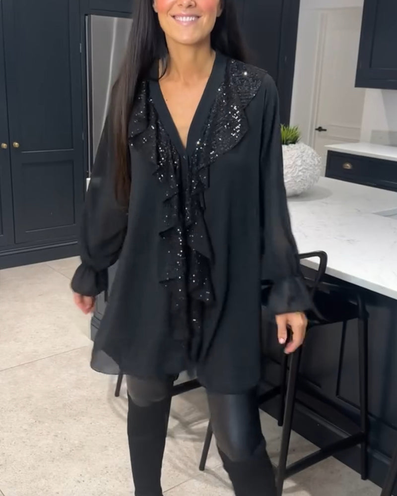 Bluzka z marszczeniami w eleganckim stylu