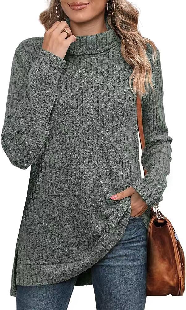 Alani - Elegancki dzianinowy sweter z golfem dla kobiet