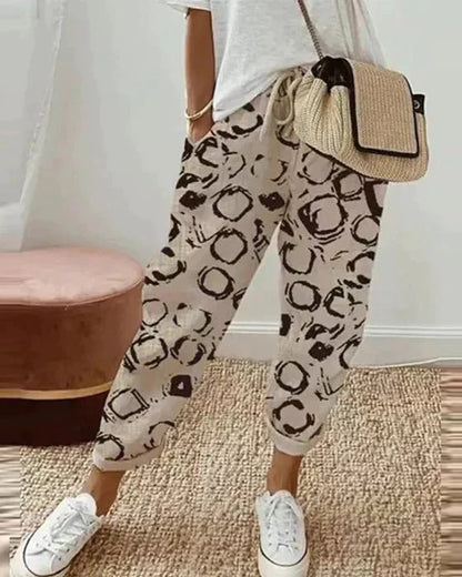 Modne spodnie casual dla kobiet