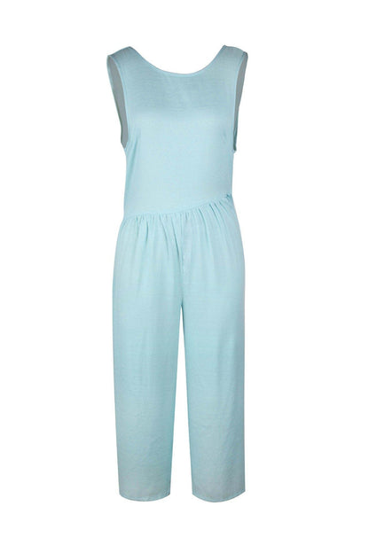 Kombinezon Casual Vest Wide-Pipe Jumpsuit