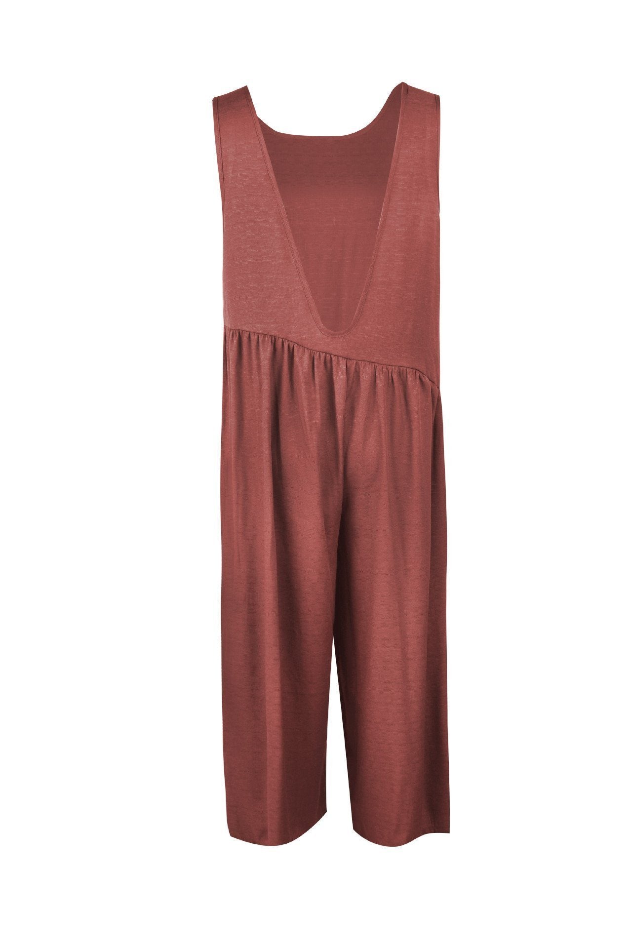 Kombinezon Casual Vest Wide-Pipe Jumpsuit