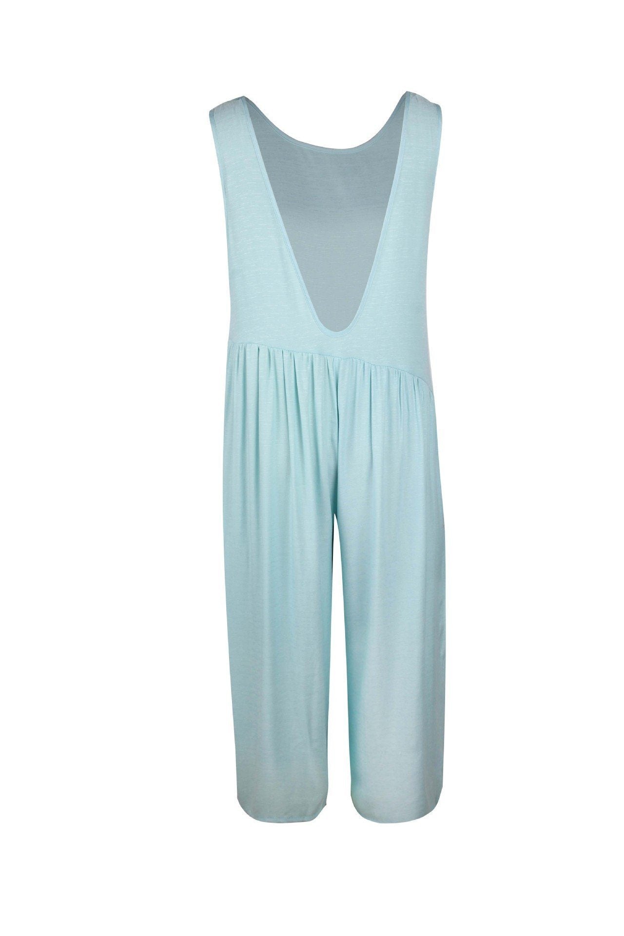 Kombinezon Casual Vest Wide-Pipe Jumpsuit