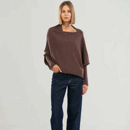 Arla - Luksusowy sweter Batwing dla kobiet