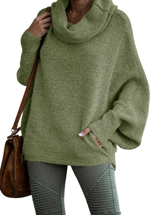 Wygodny i stylowy damski sweter zimowy - idealny do noszenia warstwowego