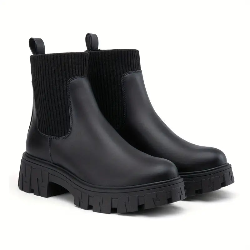Buty Chelsea na platformie