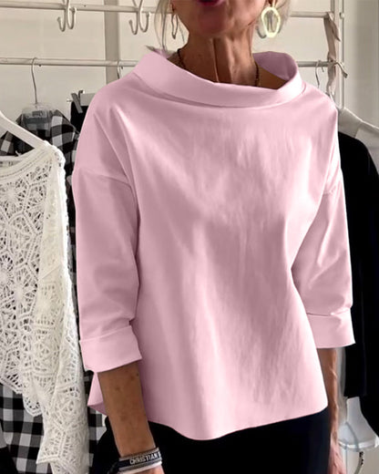 Annika - Elegancki T-shirt damski
