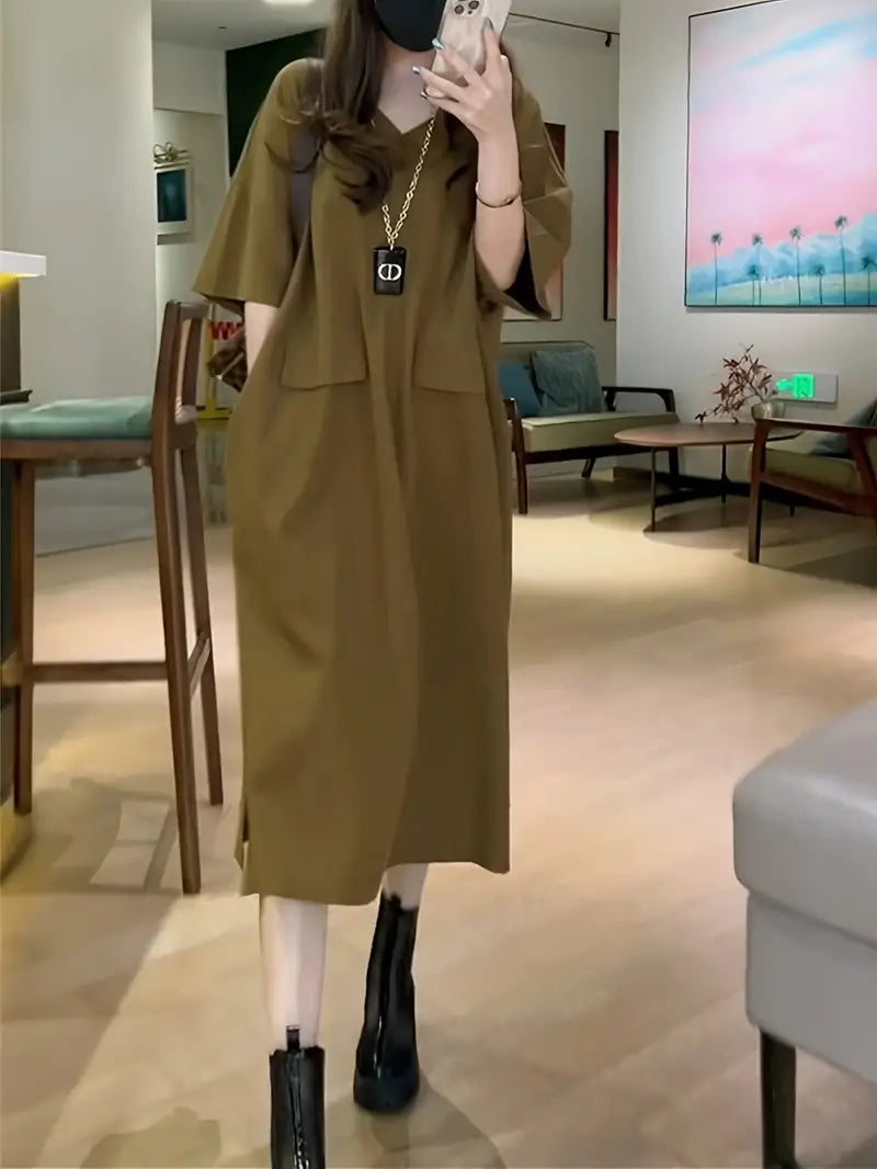 Felicia - Casualowa sukienka z krótkim rękawem