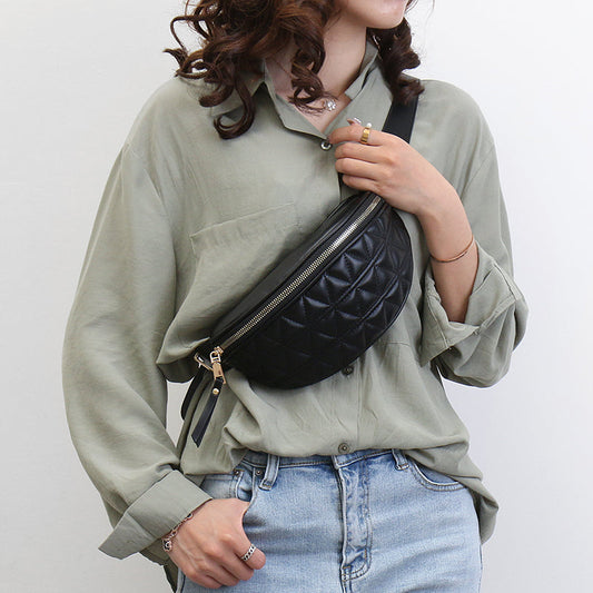 Torba biodrowa Hazel z nadrukiem w kratkę | Tough & Handy