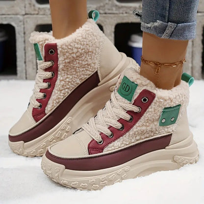 Stylowe ocieplane buty śniegowe dla kobiet